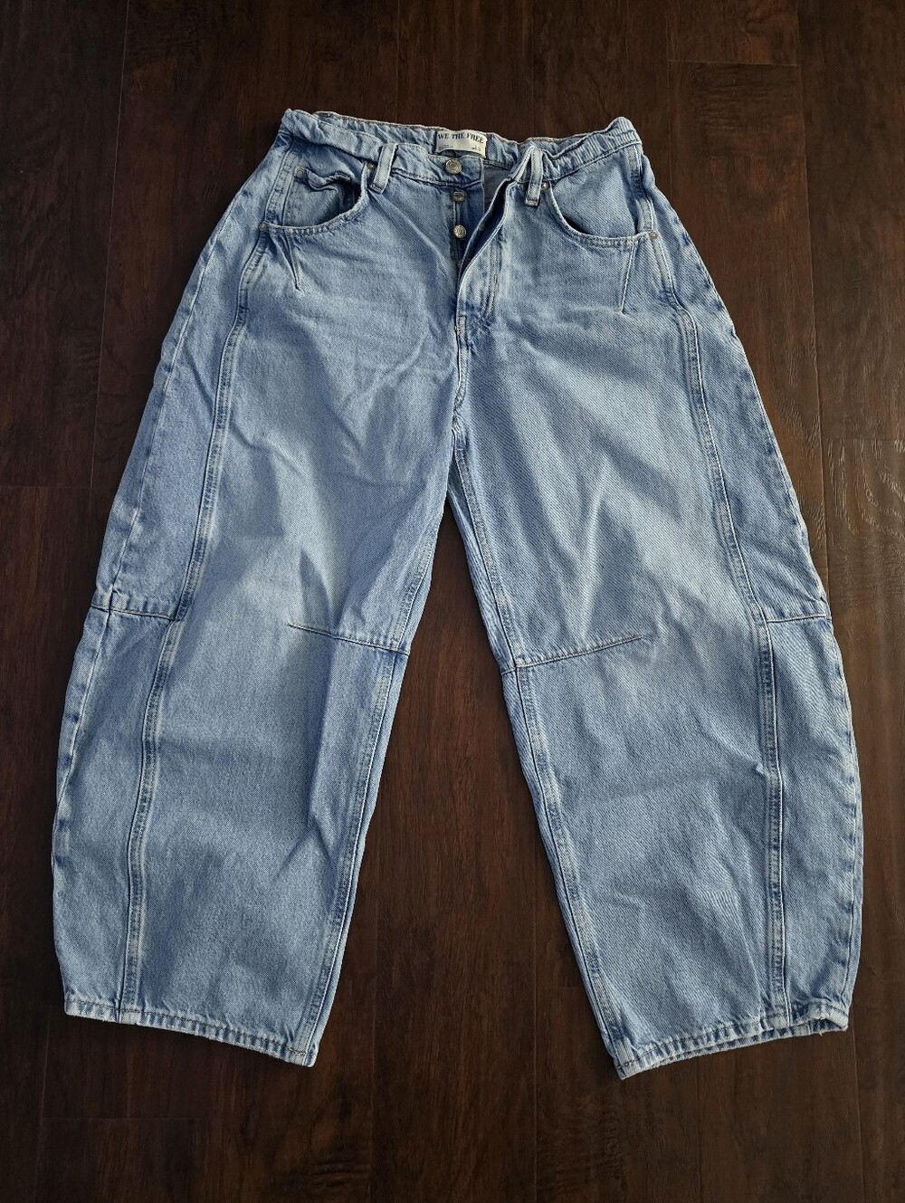 We The Free Crvy Venus High Rise Barrel Jeans - Picture 5 of 11